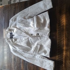 Banana Republic White Blazer 00P